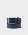 Manuel leather belt Blue Saddler