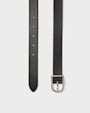 Lucia leather belt Black Saddler