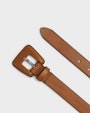 Mercy leather belt Light brown Saddler