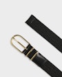 Mangola textile belt Black Saddler