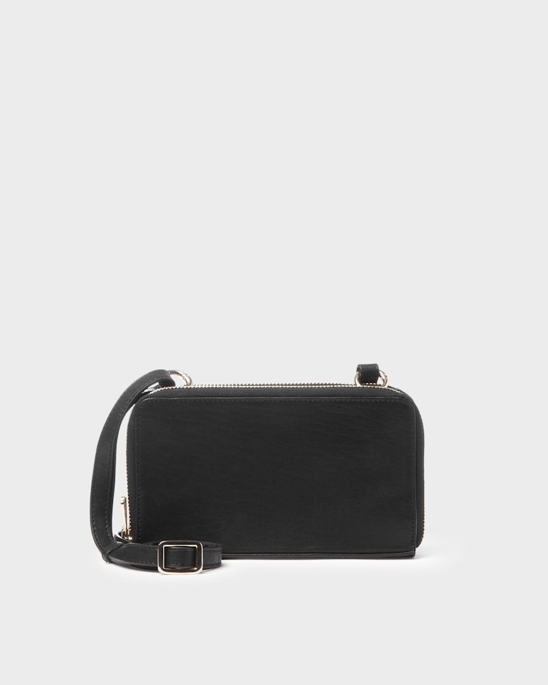 Leather Handbag Black Leather Purse Leather Shouler Bag -  Sweden