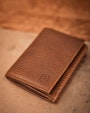 Warga plånbok Brun Saddler