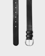 Greta läderbälte Svart Saddler