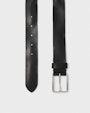 Mattias læderbælte Sort Saddler