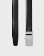 Moras leather belt Black Saddler