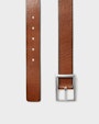 Francisco reversible leather belt Brown Saddler