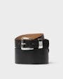 Amarela leather belt Black Saddler