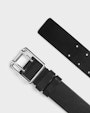 Rosal leather belt Black Saddler