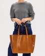 Garda tote bag Light brown Saddler