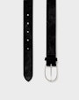 Fucino suede belt Black Saddler