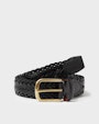 Vico leather belt Black Saddler
