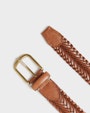 Vico leather belt Brown Saddler