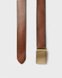 Tolken leather belt Brown Saddler