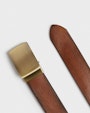 Tolken leather belt Brown Saddler