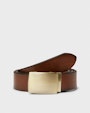 Tolken leather belt Brown Saddler