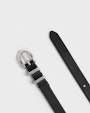 Kilen leather belt Black Saddler