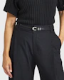 Kilen leather belt Black Saddler