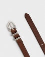 Kilen leather belt Brown Saddler