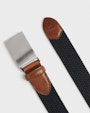 Bolmen leather belt Blue Saddler