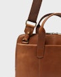 Edslan computer bag Light brown Saddler