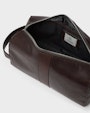 Milo toiletry bag Dark brown Saddler