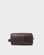 Milo toiletry bag Dark brown Saddler