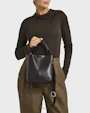 Elsa mini totetaske Mørkebrun Saddler