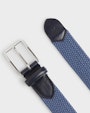 Marstrand textile belt Blue Saddler
