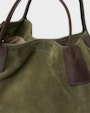 Inés mini toteveske Grønn Saddler