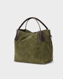 Inés mini toteveske Grønn Saddler
