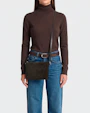 Frances shoulder bag Dark brown Saddler
