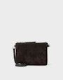 Frances shoulder bag Dark brown Saddler
