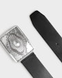 Samuel leather belt Black Saddler