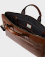 Gustav mighty computer bag Brown Saddler