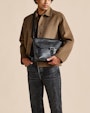 Aiden messengertaske Sort Saddler