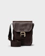 Kean messengertaske Mørkebrun Saddler