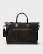 Hermanus weekend bag Dark brown Saddler