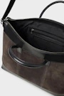 Hermanus weekend bag Dark brown Saddler