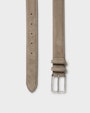 Robin suede belt Grey Saddler