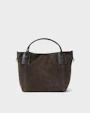 Inés mini toteveske Mørkebrun Saddler