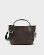 Inés mini toteveske Mørkebrun Saddler
