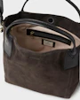 Inés mini toteveske Mørkebrun Saddler