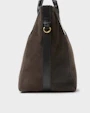 Inés mini toteveske Mørkebrun Saddler