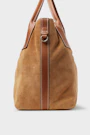 Inés mini tote bag Light brown Saddler