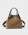 Inés mini tote bag Brown Saddler