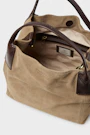 Inés mini tote bag Brown Saddler