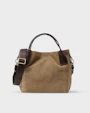 Inés mini tote bag Brown Saddler