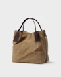 Inés mini tote bag Brown Saddler