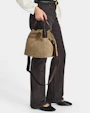 Inés mini tote bag Brown Saddler