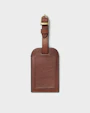 Olof bagasjelapp Brun Saddler